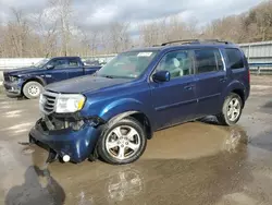 Salvage cars for sale from Copart Ellwood City, PA: 2014 Honda Pilot EXL