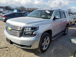 Salvage cars for sale at Bridgeton, MO auction: 2015 Chevrolet Tahoe K1500 LTZ