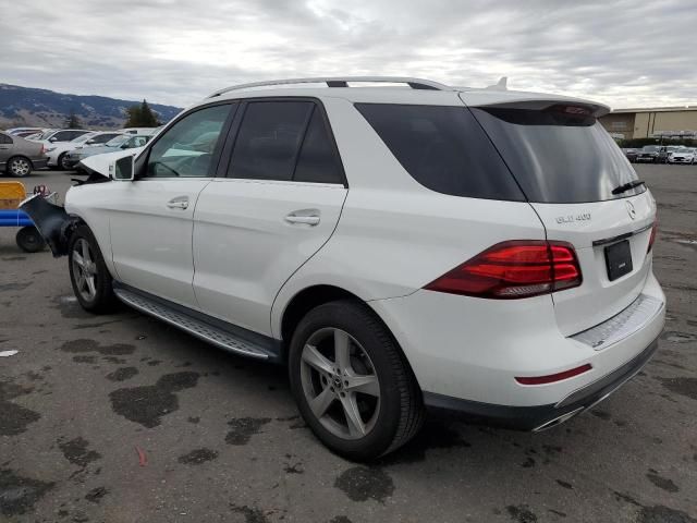 2019 Mercedes-Benz GLE 400 4matic