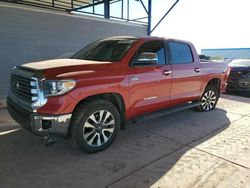 Toyota Tundra Crewmax Limited salvage cars for sale: 2021 Toyota Tundra Crewmax Limited