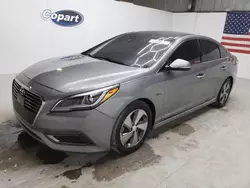 Salvage cars for sale at Jacksonville, FL auction: 2017 Hyundai Sonata Hybrid