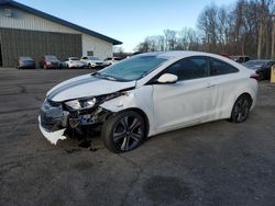 Salvage cars for sale at East Granby, CT auction: 2014 Hyundai Elantra Coupe GS