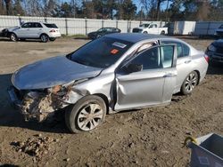 Salvage cars for sale at Hampton, VA auction: 2015 Honda Accord LX