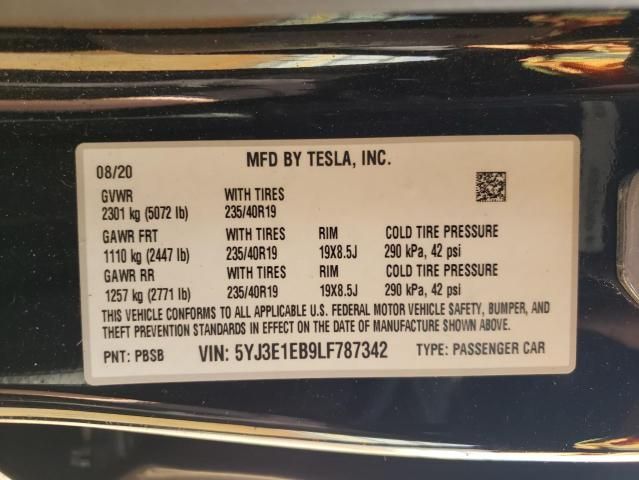 2020 Tesla Model 3