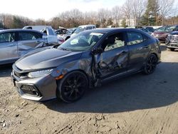 Salvage cars for sale from Copart North Billerica, MA: 2019 Honda Civic Sport Touring