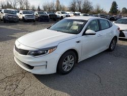 Salvage cars for sale at Portland, OR auction: 2016 KIA Optima LX