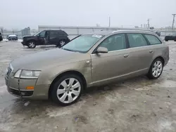 Salvage cars for sale at Appleton, WI auction: 2006 Audi A6 Avant Quattro