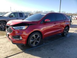 Salvage cars for sale at Louisville, KY auction: 2019 Ford Edge ST