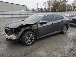 Salvage cars for sale from Copart Gastonia, NC: 2016 Honda Civic EX