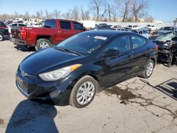 Salvage cars for sale at Bridgeton, MO auction: 2013 Hyundai Elantra GLS