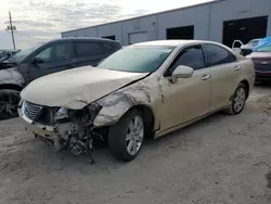 Salvage cars for sale at Jacksonville, FL auction: 2007 Lexus ES 350