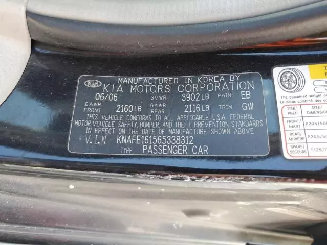 2006 KIA SPECTRA5