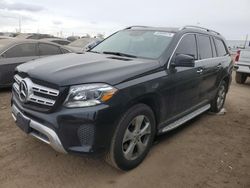 Salvage cars for sale at Brighton, CO auction: 2018 Mercedes-Benz GLS 450 4matic