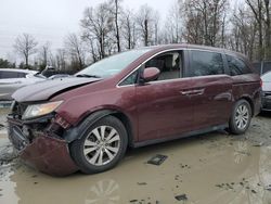 2016 Honda Odyssey EXL en venta en Waldorf, MD