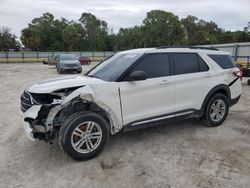 Salvage cars for sale at Fort Pierce, FL auction: 2020 Ford Explorer XLT