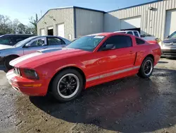 Salvage cars for sale at Savannah, GA auction: 2005 Ford Mustang