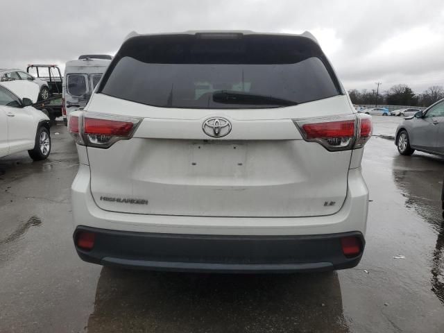 2014 Toyota Highlander LE