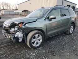 Salvage cars for sale at Spartanburg, SC auction: 2015 Subaru Forester 2.5I Limited