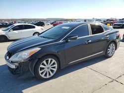 Salvage cars for sale at Grand Prairie, TX auction: 2014 Hyundai Azera GLS