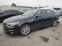 Salvage cars for sale at Fresno, CA auction: 2017 KIA Optima LX