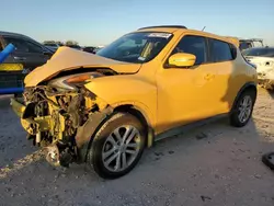 Salvage cars for sale at San Antonio, TX auction: 2015 Nissan Juke S