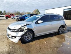 Salvage cars for sale at Shreveport, LA auction: 2016 Volkswagen Golf Sportwagen S