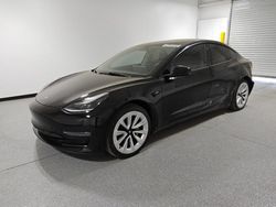 Tesla salvage cars for sale: 2022 Tesla Model 3