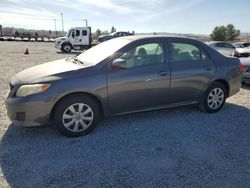 Toyota salvage cars for sale: 2009 Toyota Corolla Base