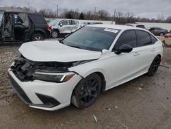 Salvage cars for sale at Louisville, KY auction: 2024 Honda Civic Sport