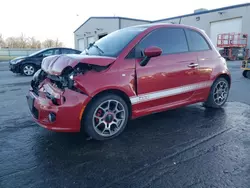 Salvage cars for sale at Rogersville, MO auction: 2013 Fiat 500 Sport