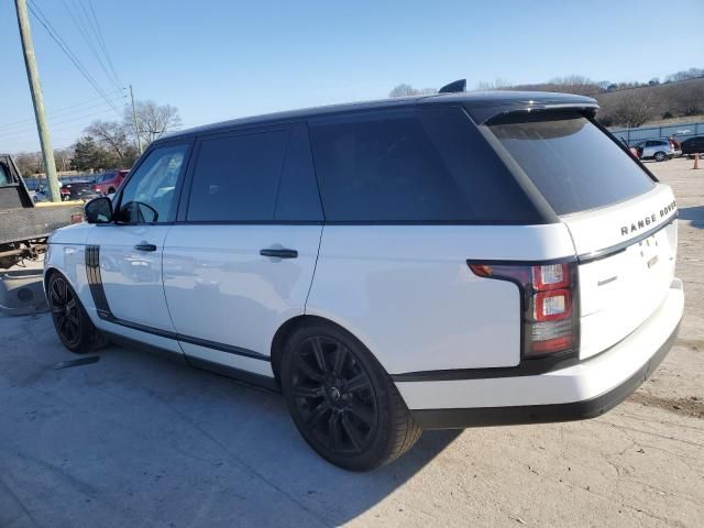 2017 Land Rover Range Rover Supercharged