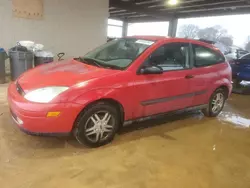 Ford Focus salvage cars for sale: 2000 Ford Focus ZX3