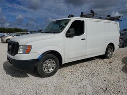 Salvage trucks for sale at Homestead, FL auction: 2019 Nissan NV 1500 S