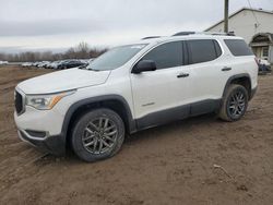 Salvage cars for sale at Portland, MI auction: 2017 GMC Acadia SLT-1