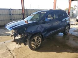 Salvage cars for sale at Homestead, FL auction: 2014 Hyundai Tucson GLS