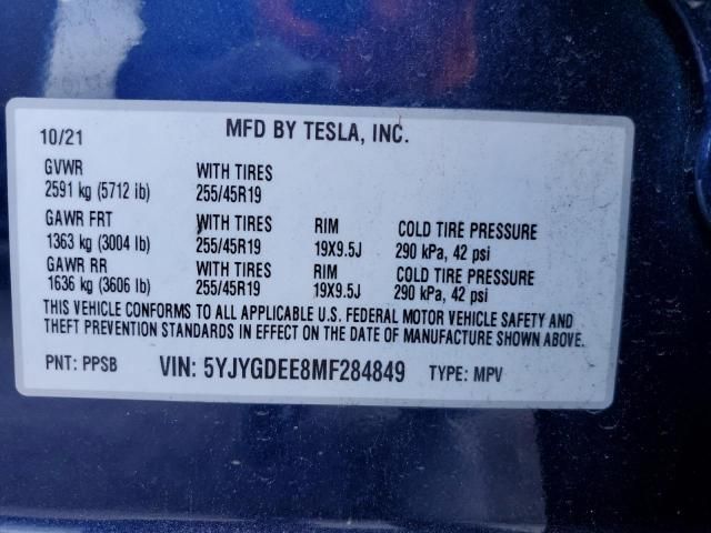 2021 Tesla Model Y