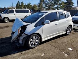 Salvage cars for sale at Denver, CO auction: 2011 Honda FIT Sport