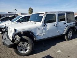 Salvage cars for sale at North Las Vegas, NV auction: 2018 Jeep Wrangler Unlimited Sport