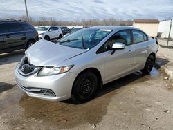 Salvage cars for sale at auction: 2015 Honda Civic LX