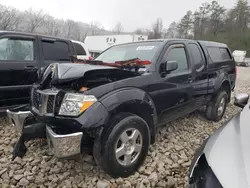 Salvage cars for sale at Hurricane, WV auction: 2008 Nissan Frontier King Cab LE