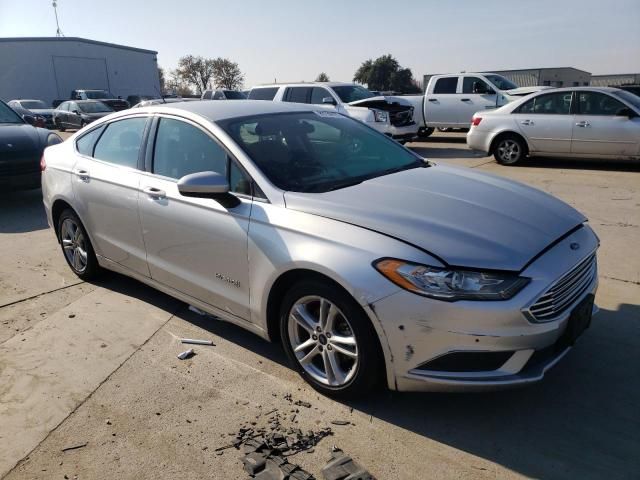 2018 Ford Fusion SE Hybrid