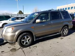 Salvage cars for sale at Littleton, CO auction: 2008 Honda Pilot EXL