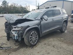 Salvage cars for sale at Savannah, GA auction: 2021 GMC Acadia Denali