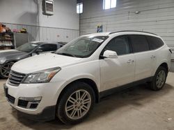 Vehiculos salvage en venta de Copart Des Moines, IA: 2015 Chevrolet Traverse LT