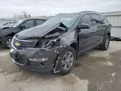 Chevrolet salvage cars for sale: 2017 Chevrolet Traverse LS