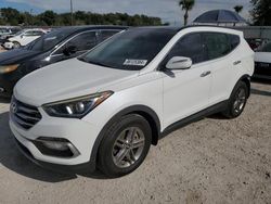 Salvage cars for sale at Apopka, FL auction: 2017 Hyundai Santa FE Sport