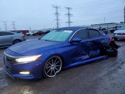 Honda Accord salvage cars for sale: 2019 Honda Accord Sport