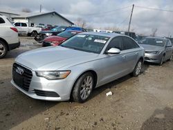 Salvage cars for sale from Copart Pekin, IL: 2015 Audi A6 Premium