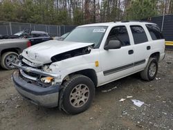 Chevrolet salvage cars for sale: 2004 Chevrolet Tahoe K1500