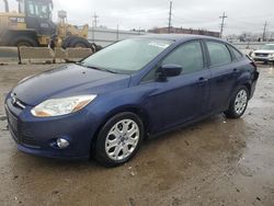 Salvage cars for sale at Chicago Heights, IL auction: 2012 Ford Focus SE